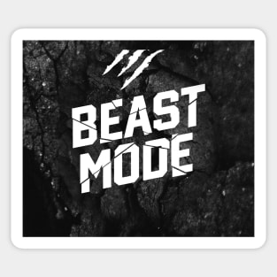 BEAST MODE ON Sticker